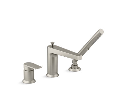 Taut™ 11 gpm deck-mount bath faucet with handshower