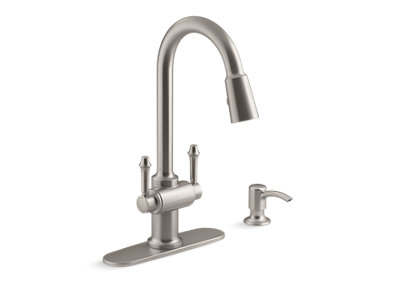 Thierry™ 2-handle pull-down kitchen faucet