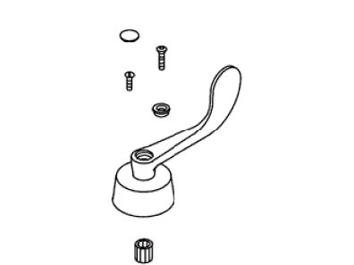 Kohler Genuine Parts Triton WB Handle KIT - Polished Chrome