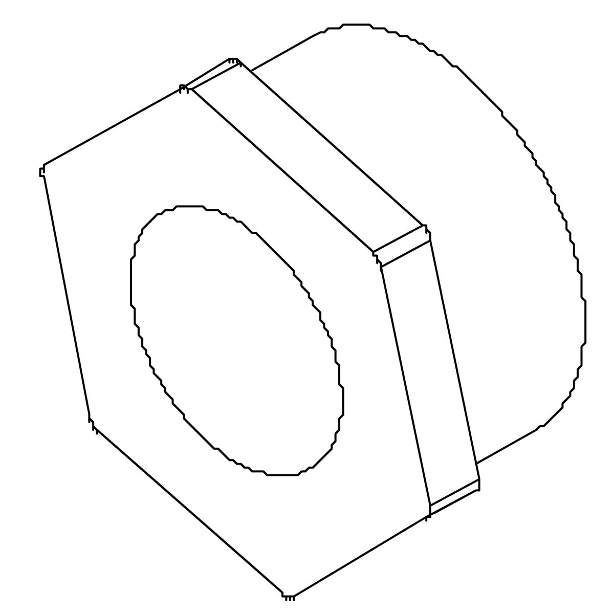 Jet Nozzle Nut