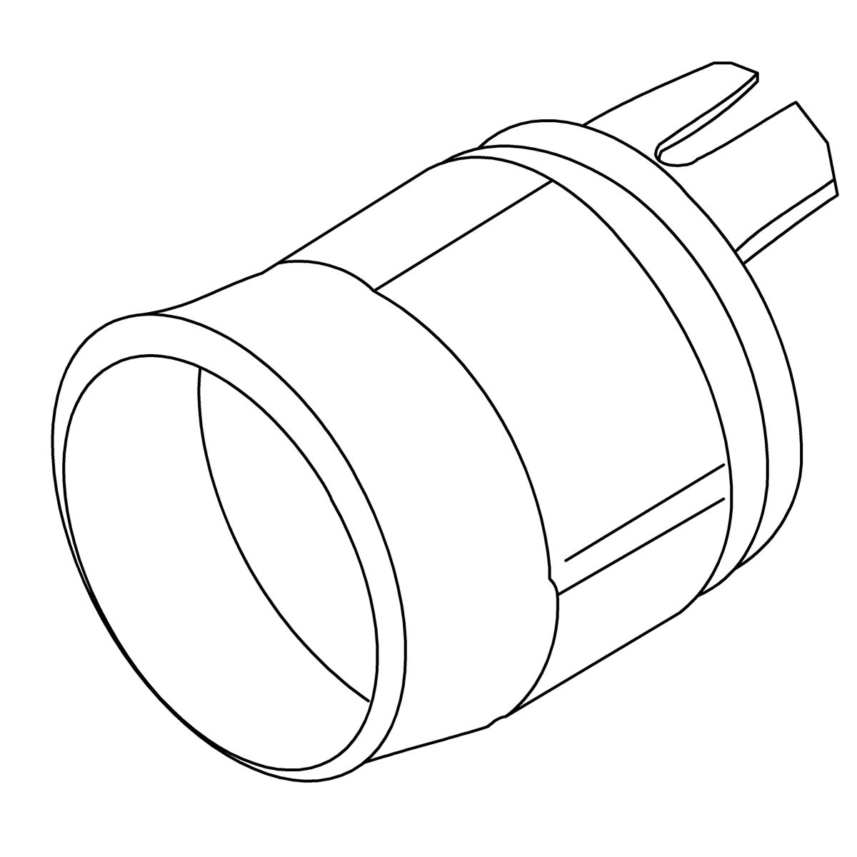 Kohler Genuine Parts Connector, Suction 1.5 DIA.
