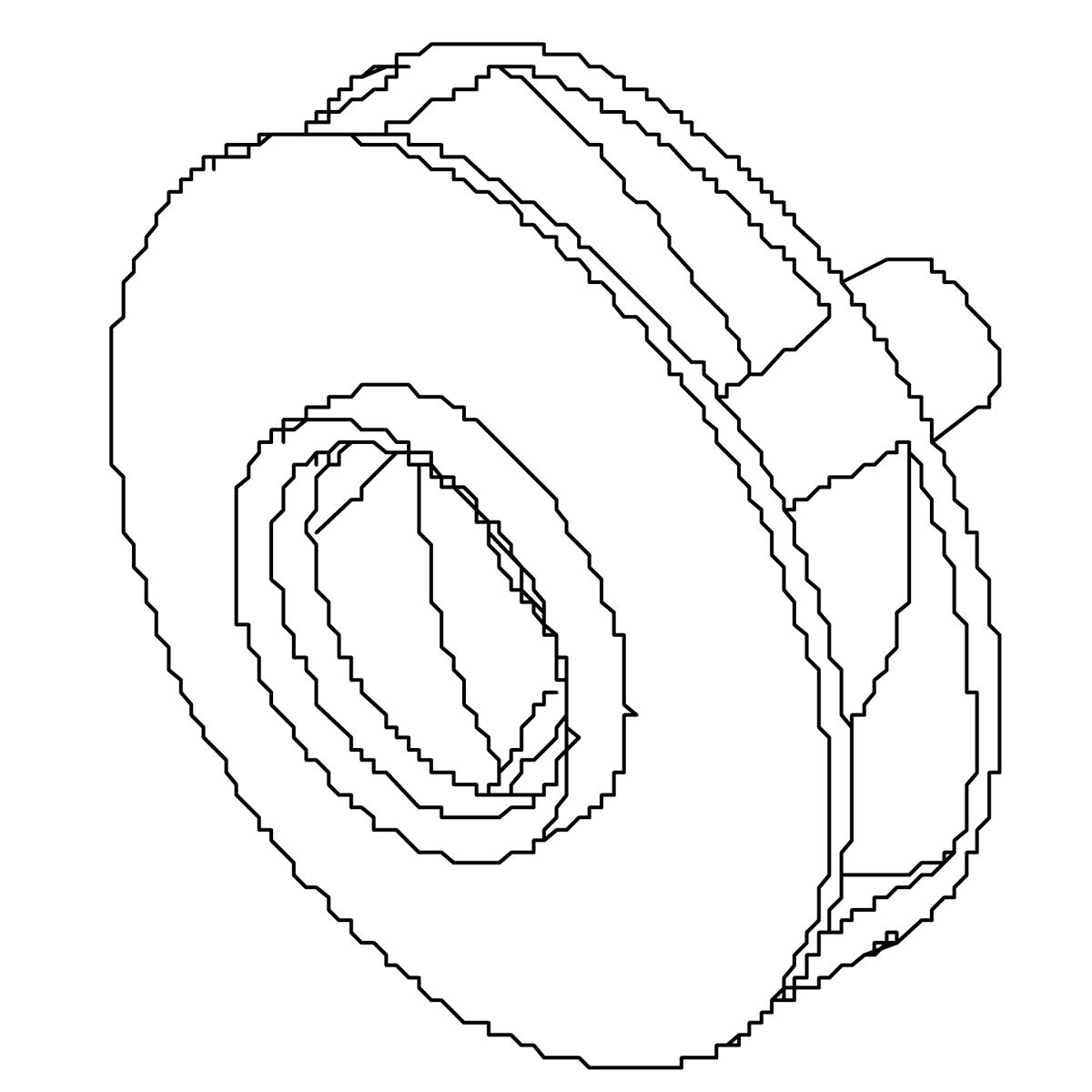 3/4 view of product