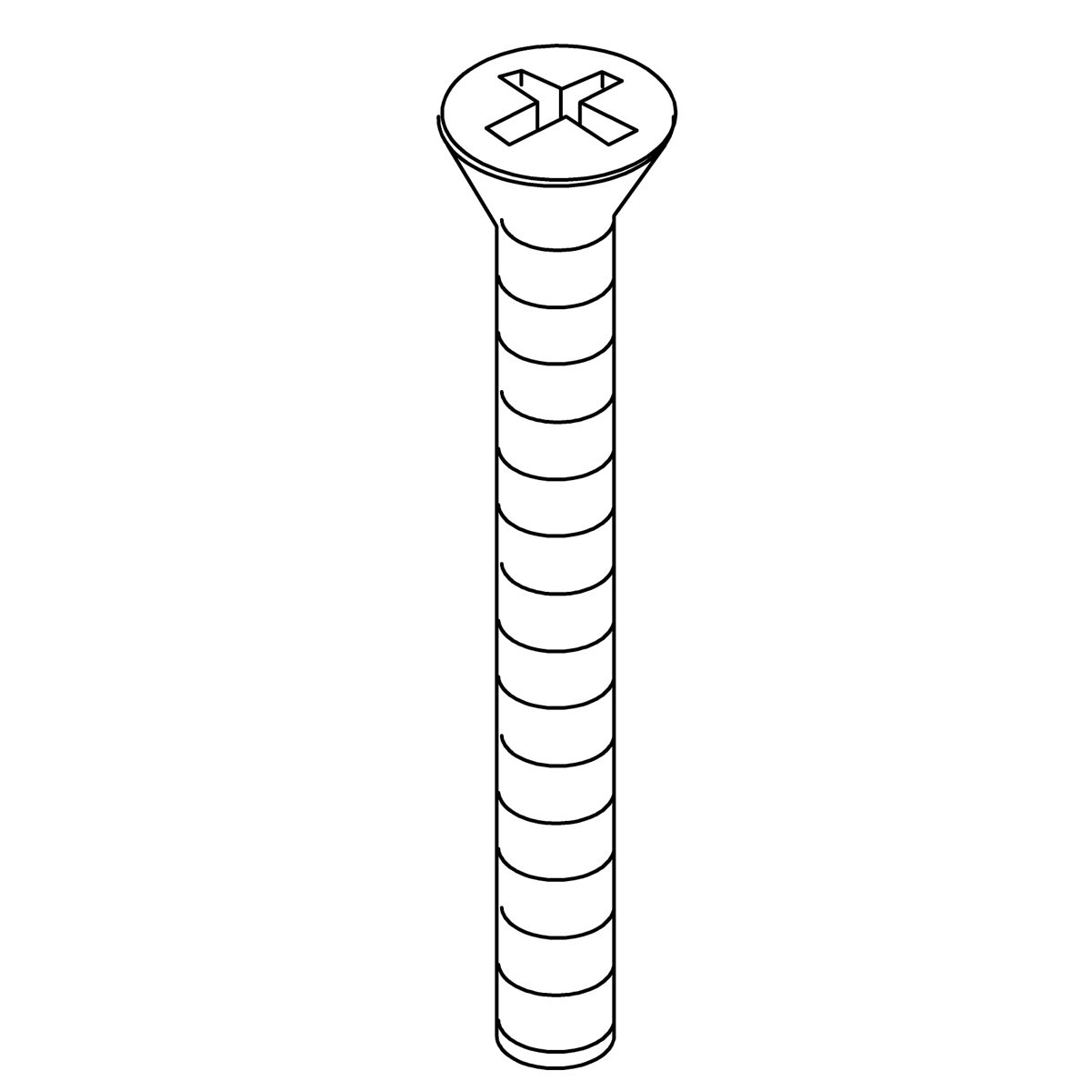 Kohler Genuine Parts Screw, #8-32 X 1.625