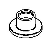 Kohler Genuine Parts Escutcheon - Polished Nickel