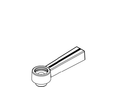 Kohler Genuine Parts Handle, LAV - Polished Chrome