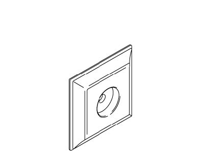 Kohler Genuine Parts Escutcheon - Matte Black