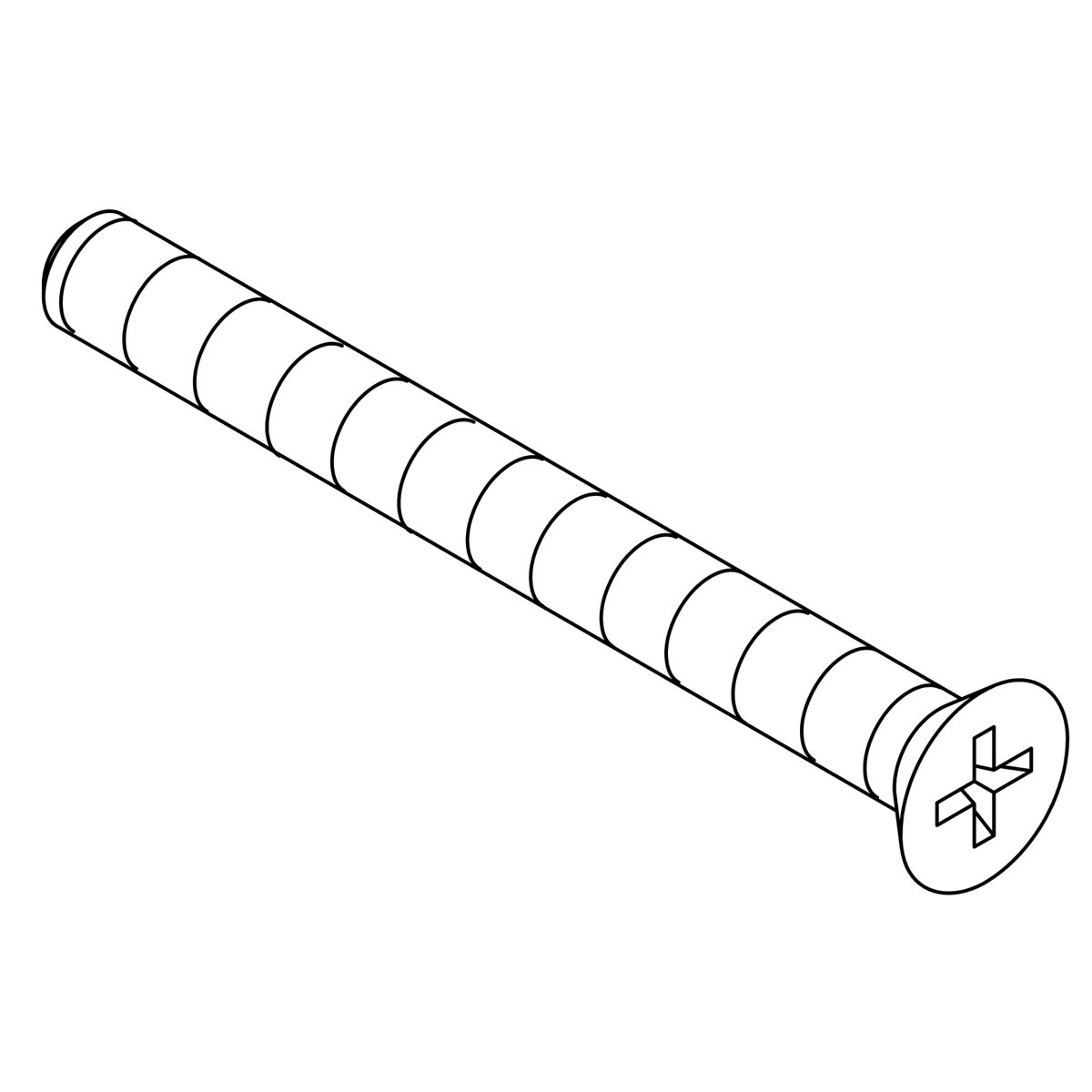 Kohler Genuine Parts Screw, #8-32 X 1.625