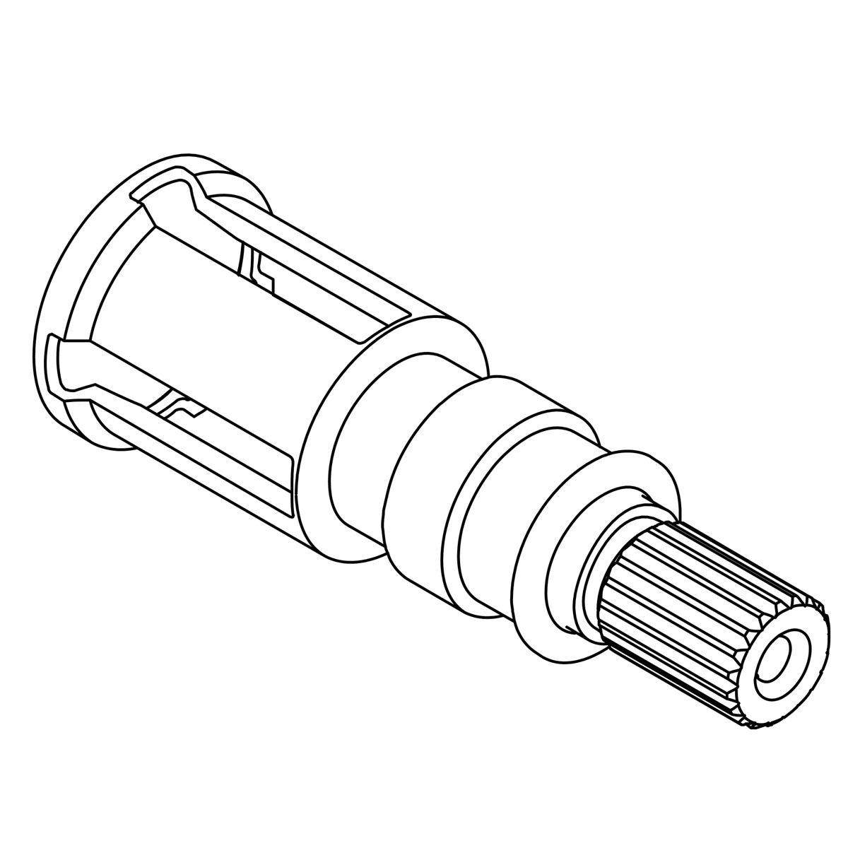 3/4 view of product