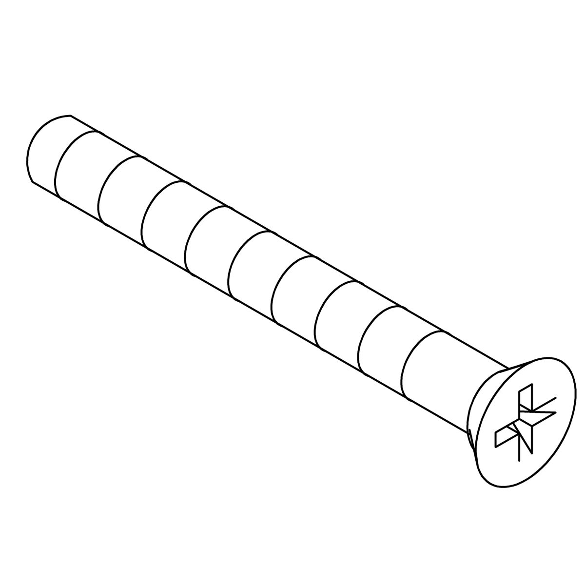 Kohler Genuine Parts Screw, M4 X 35MM LONG