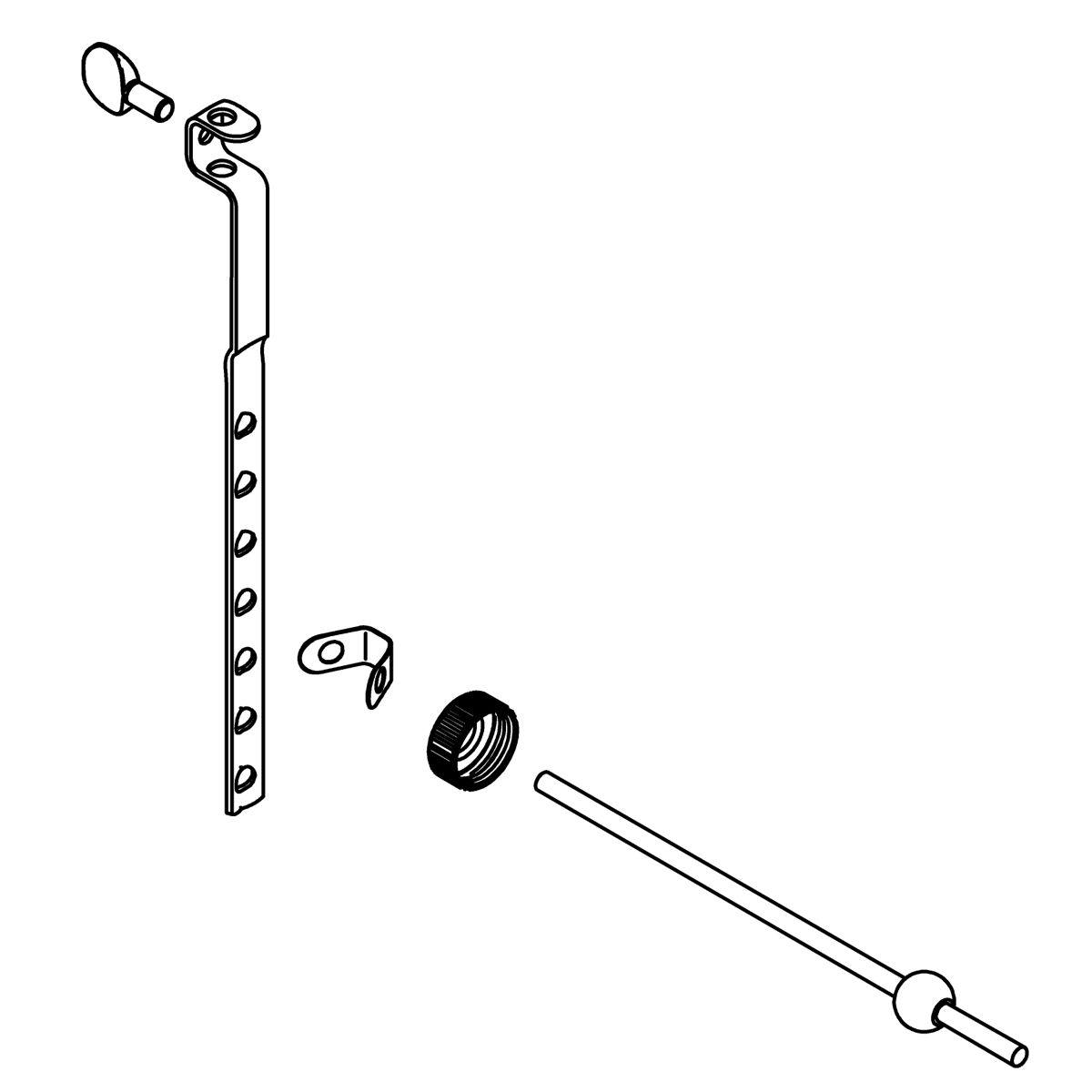 Kohler Genuine Parts Drain Rod/link ASSY