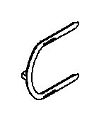 Kohler Genuine Parts Clip, Removal Cartridge