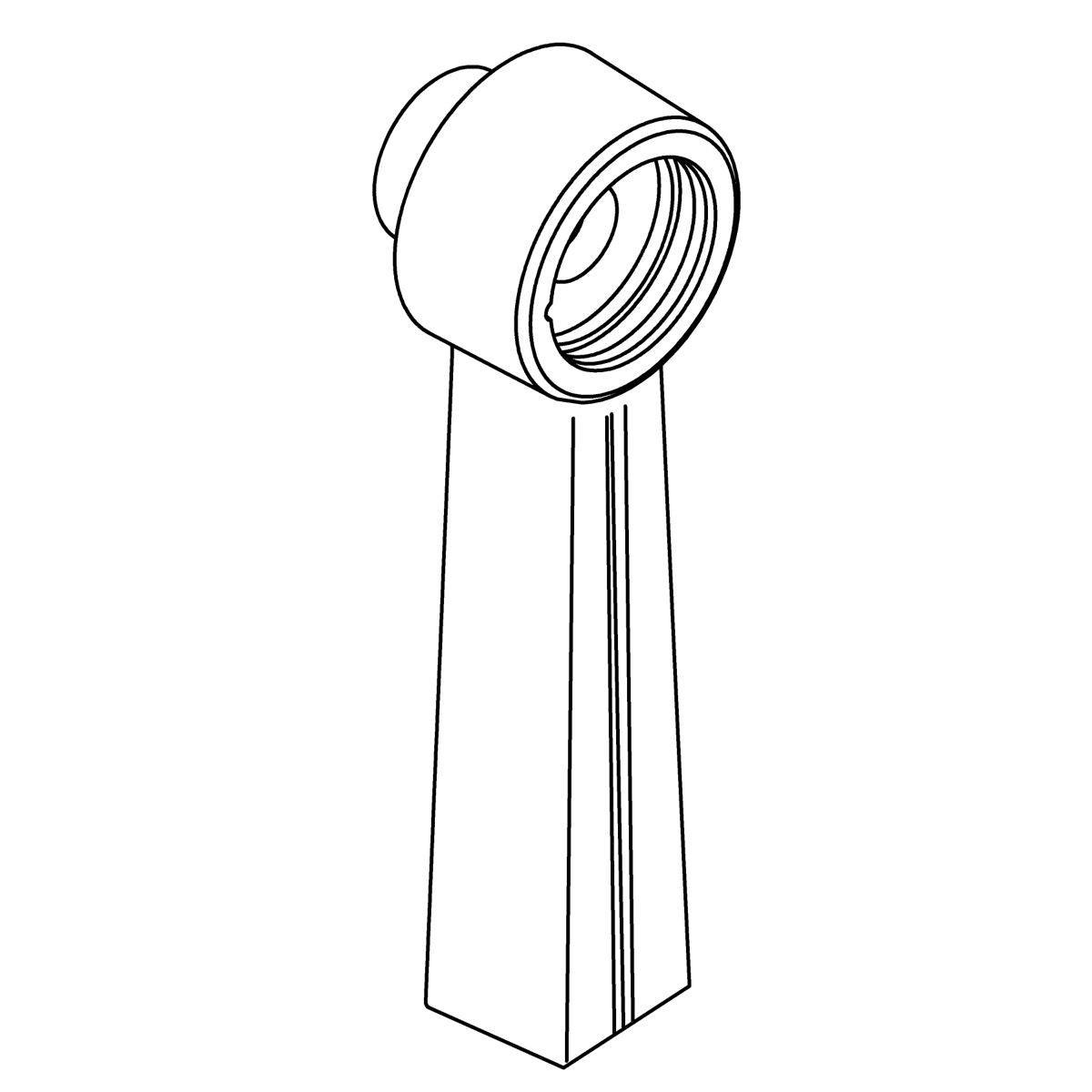 Kohler Genuine Parts Handle, BATH - Polished Chrome