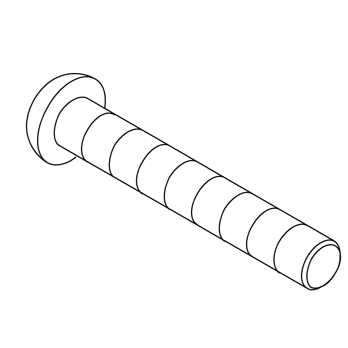 Kohler Genuine Parts Screw, 8-32 X 1.00, Truss PAN HEAD