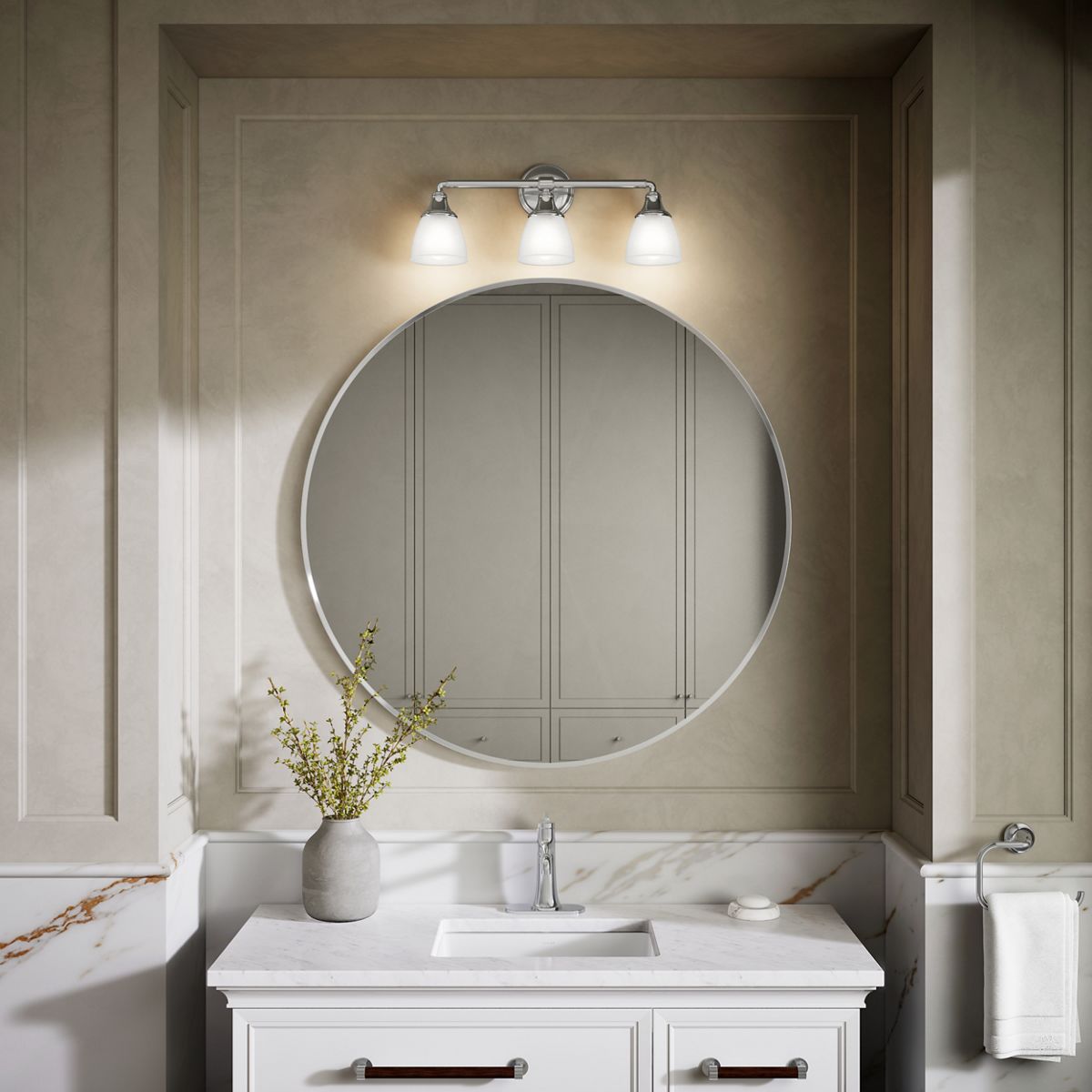 Products in use in close room view