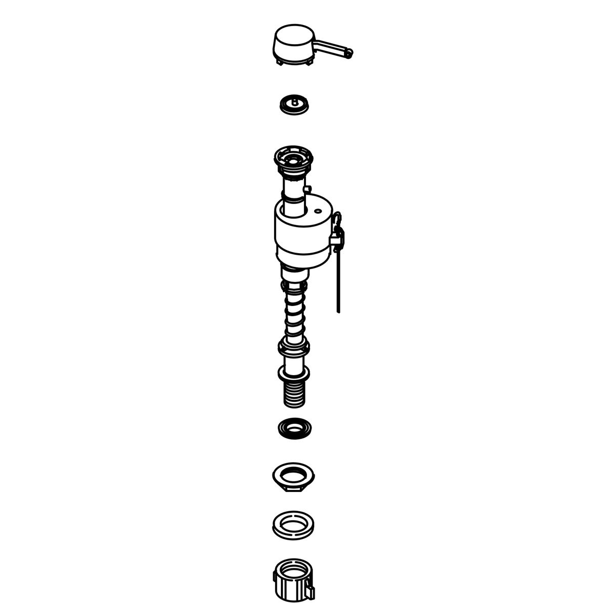 3/4 view of product