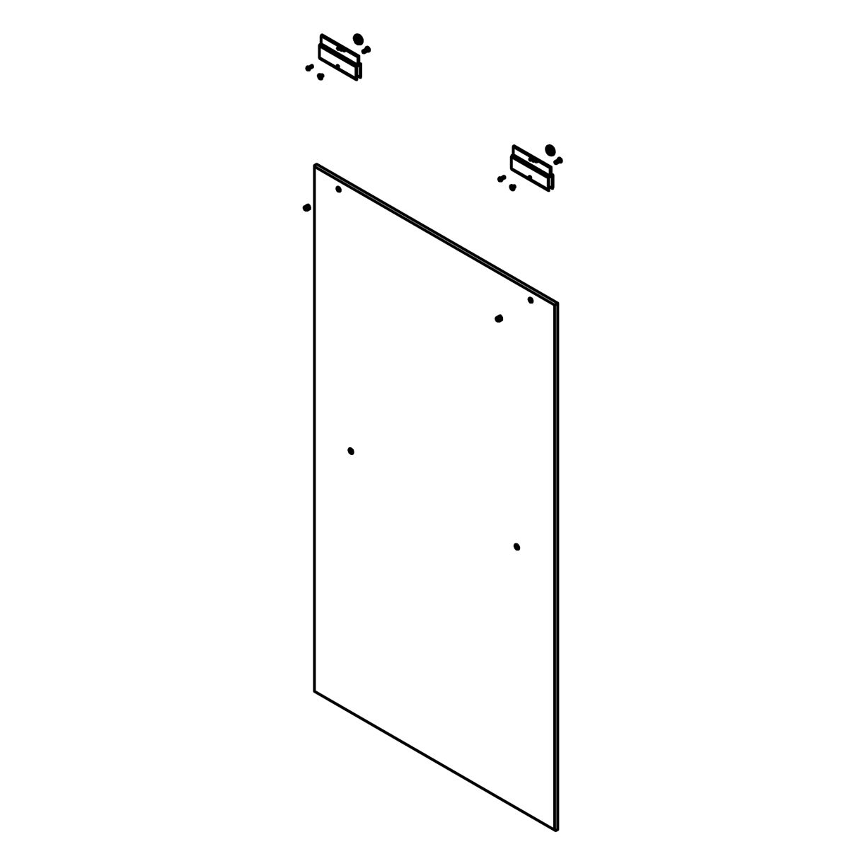 3/4 view of product