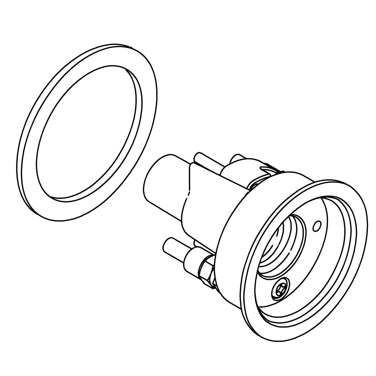 3/4 view of product