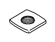 Kohler Genuine Parts Escutcheon - Polished Nickel