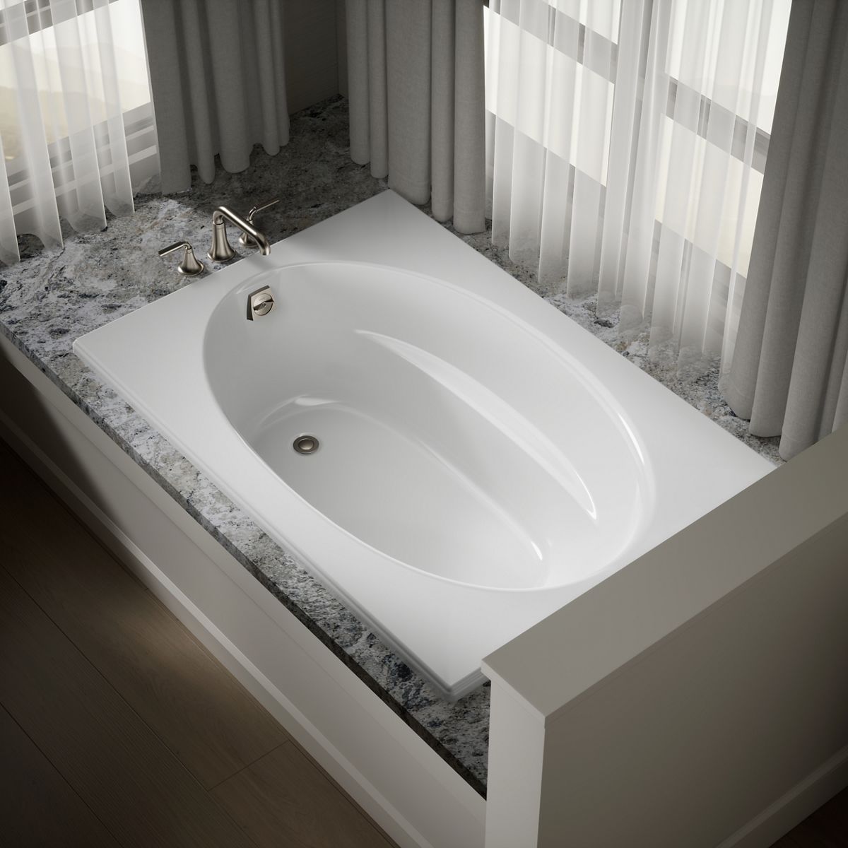 Products in use in close room view