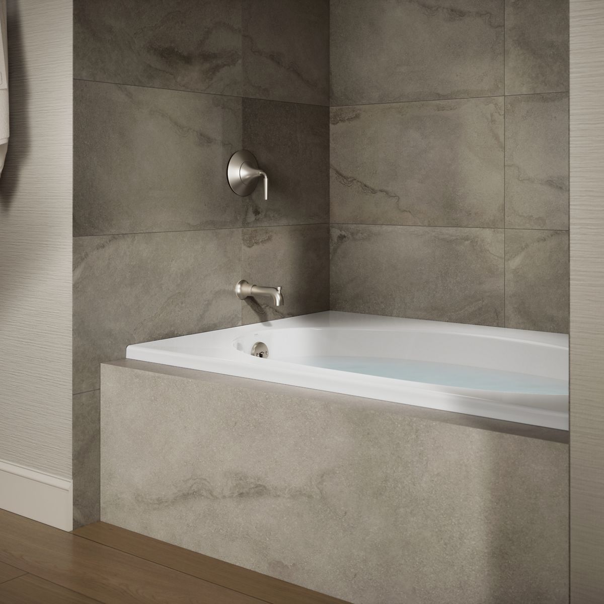 Products in use in close room view