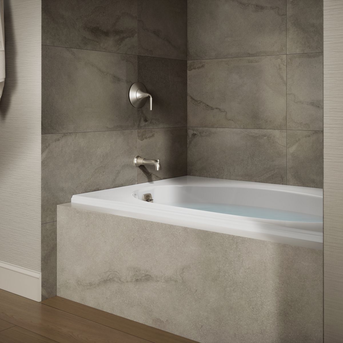 Products in use in close room view