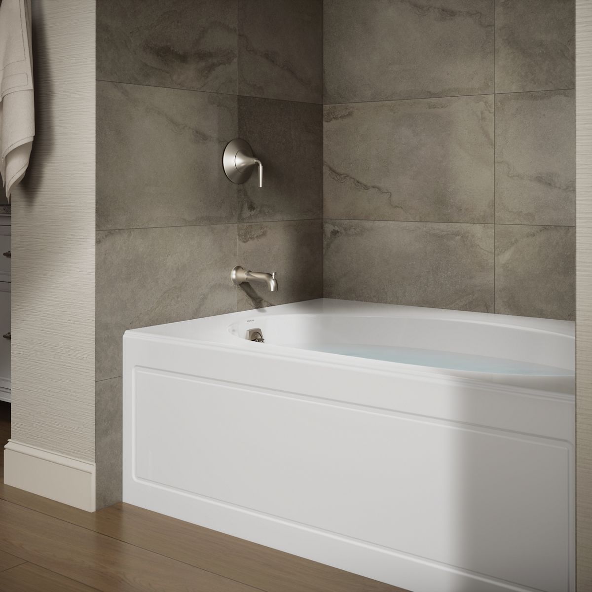 Products in use in close room view