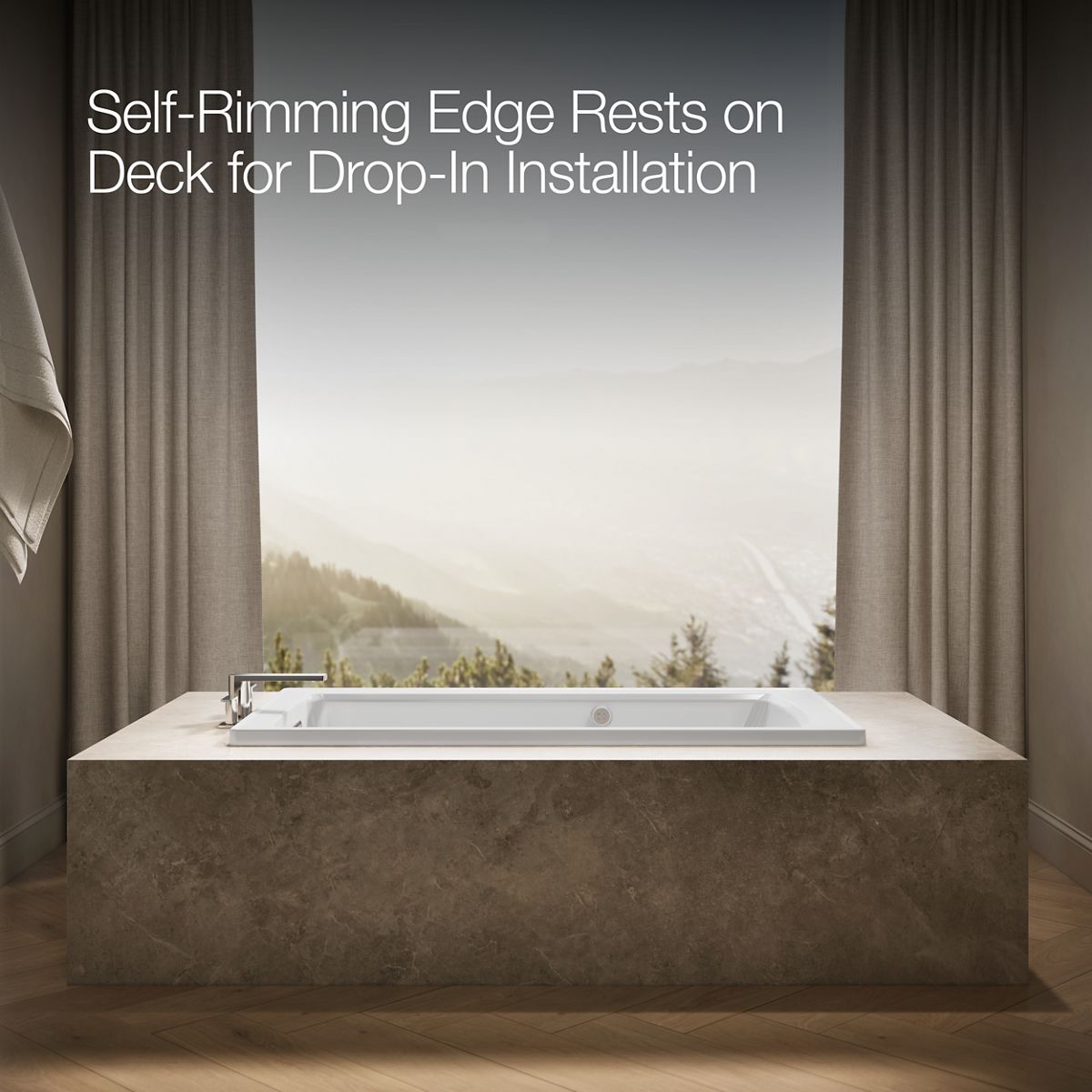 image focused on single product story, angled front view, not straight-on, 1-point perspective