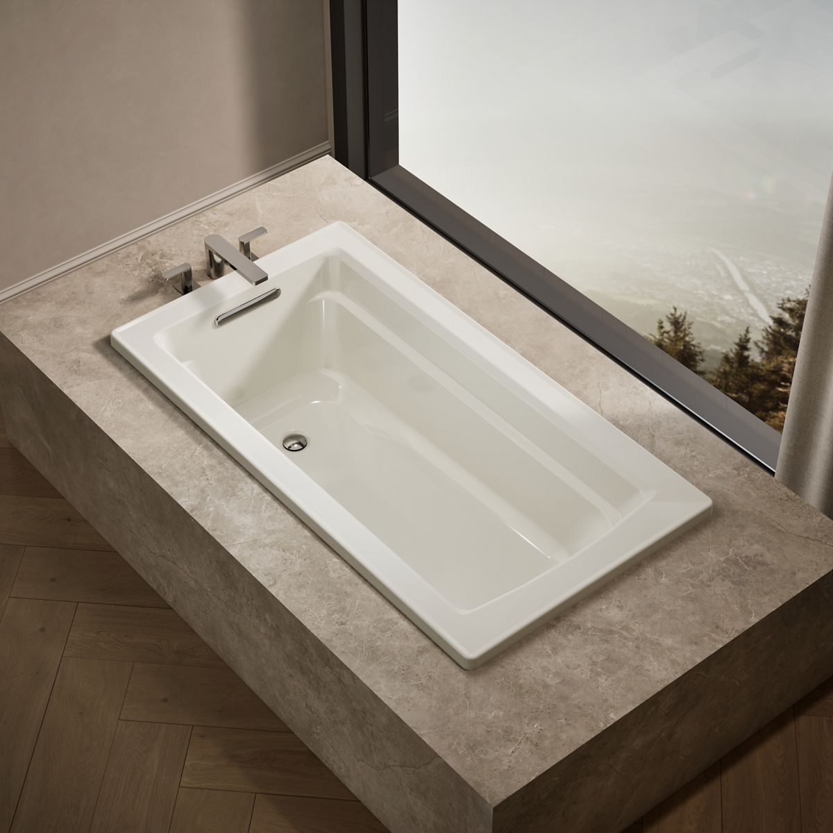 Products in use in close room view