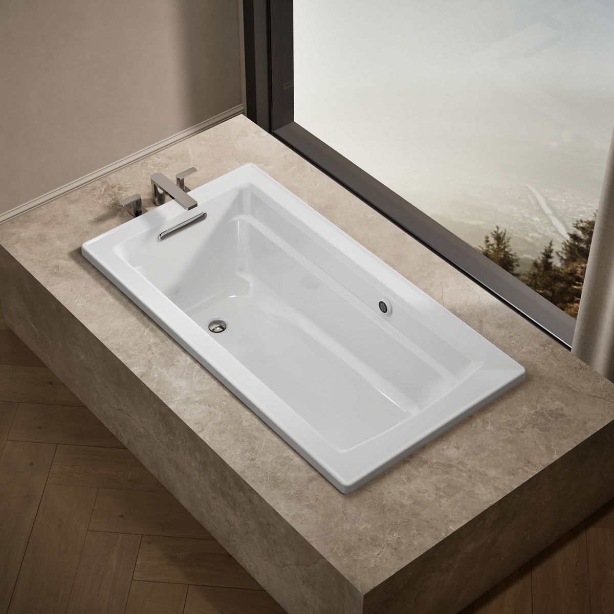 Products in use in close room view