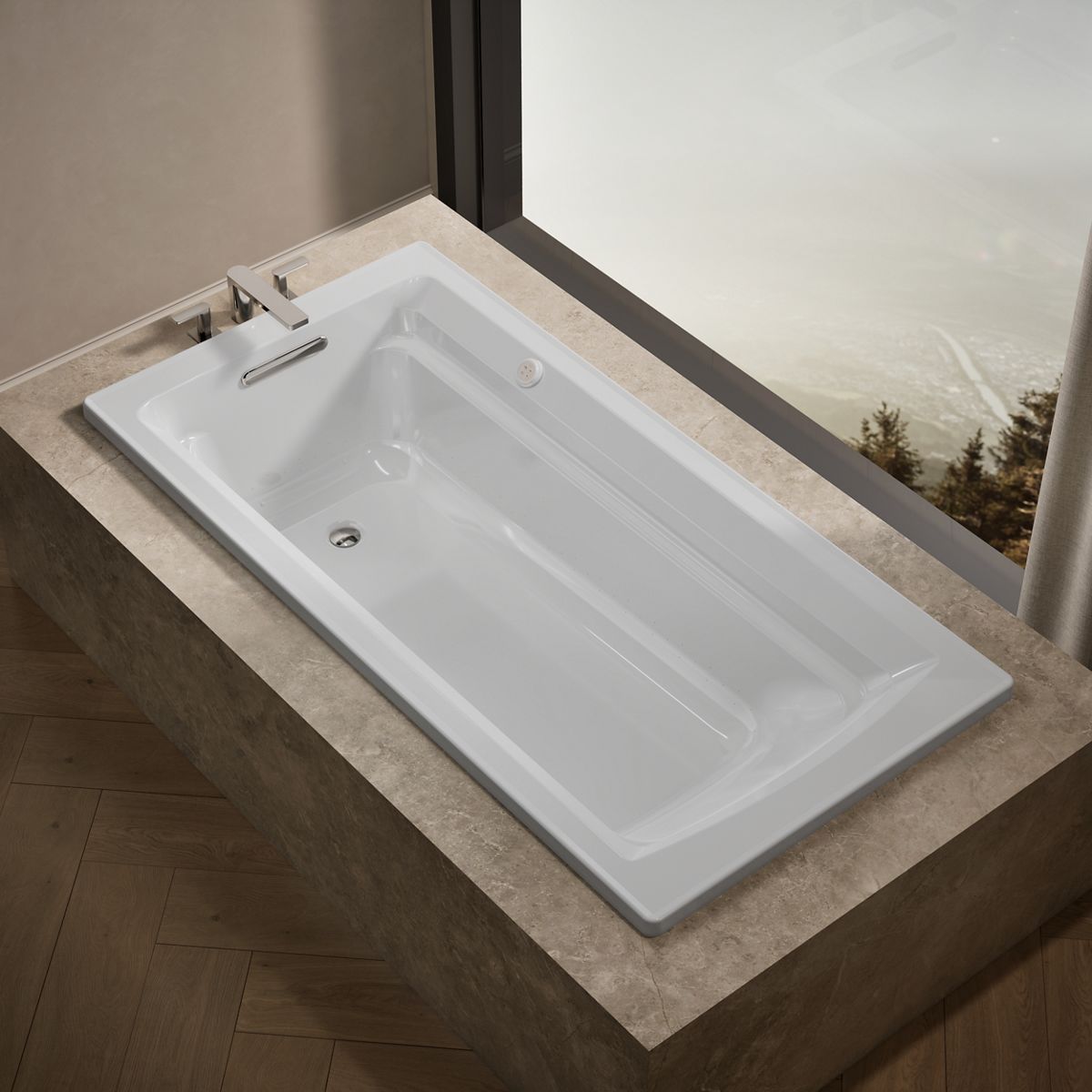 Products in use in close room view