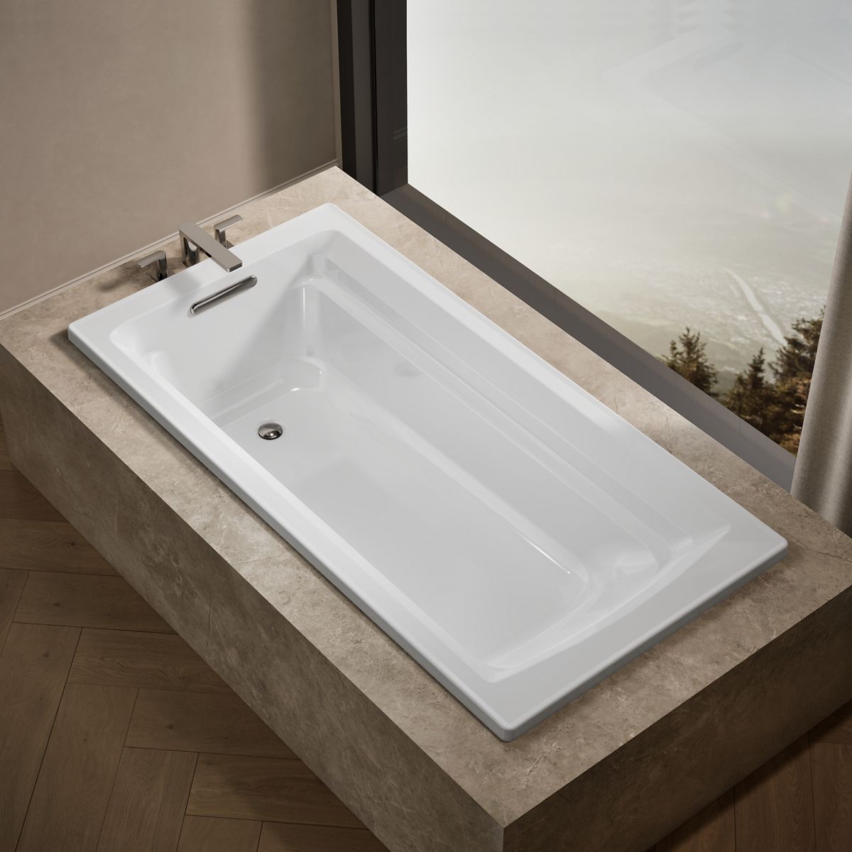 Products in use in close room view