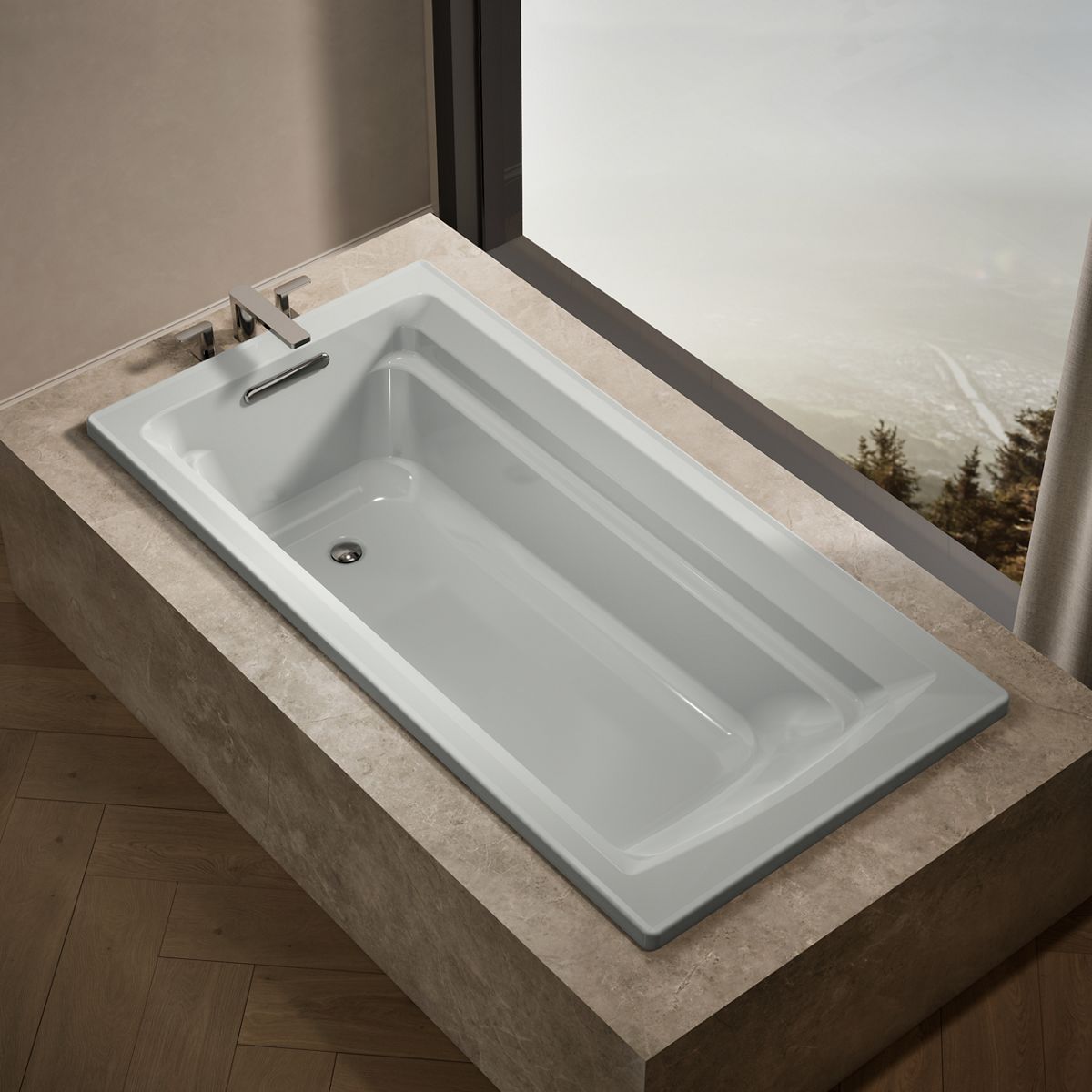 Products in use in close room view