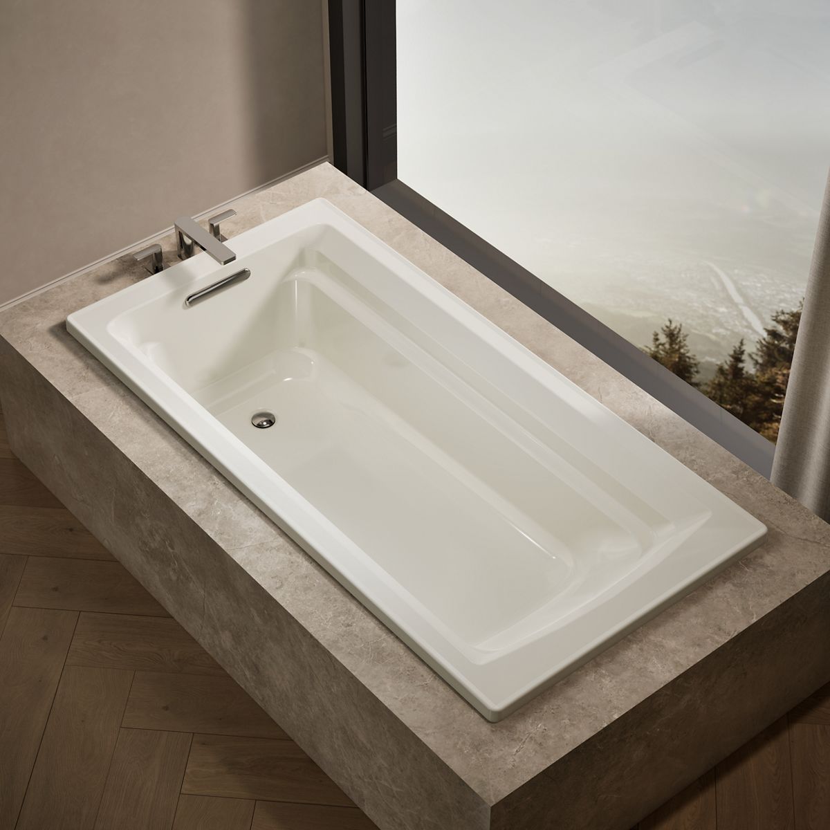 Products in use in close room view