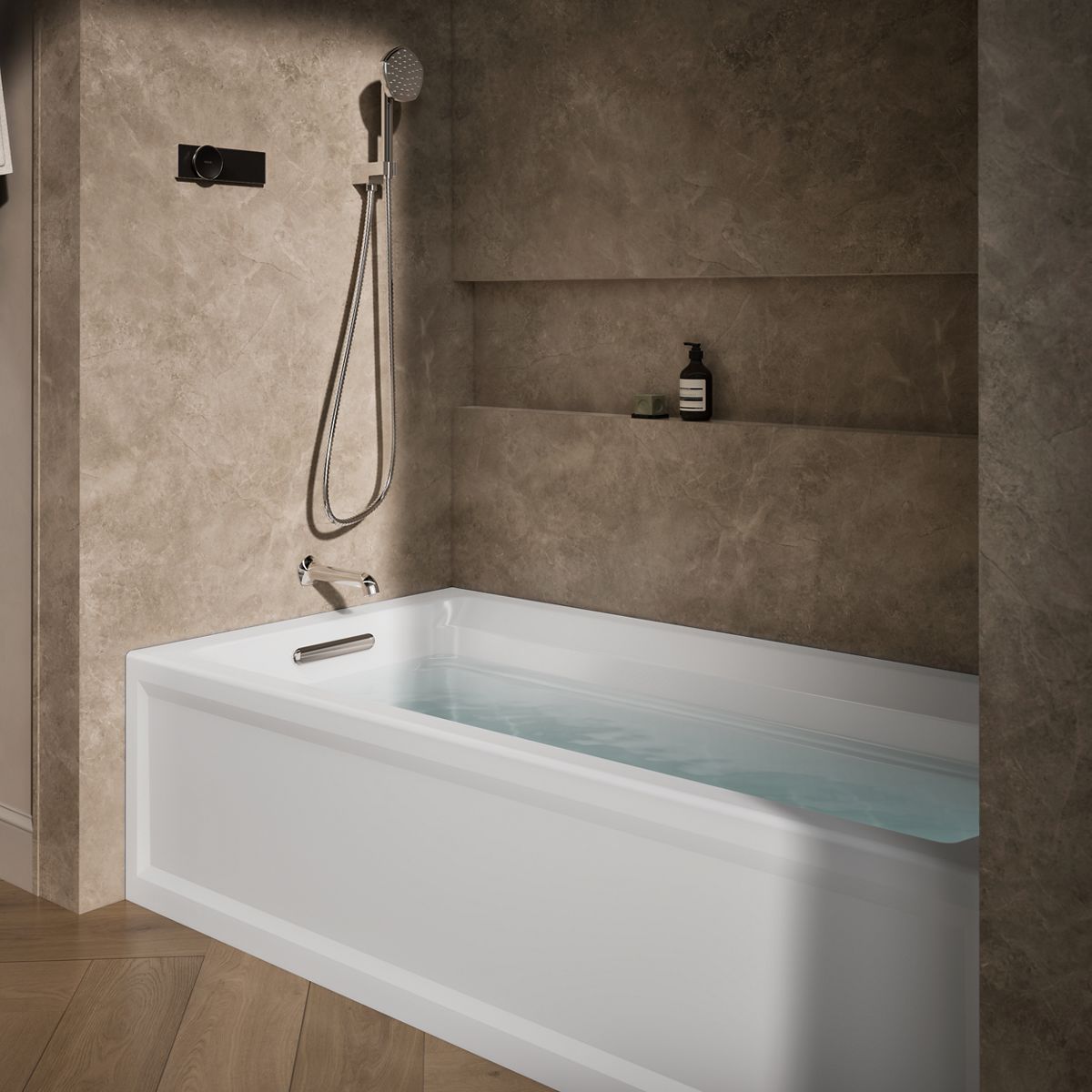Products in use in close room view