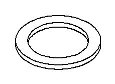 Kohler Genuine Parts Gasket, Drain Bottom