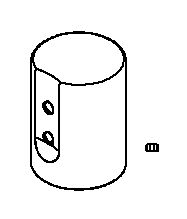 3/4 view of product
