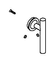 Kohler Genuine Parts Handle BASE KIT, Lever - Matte Black