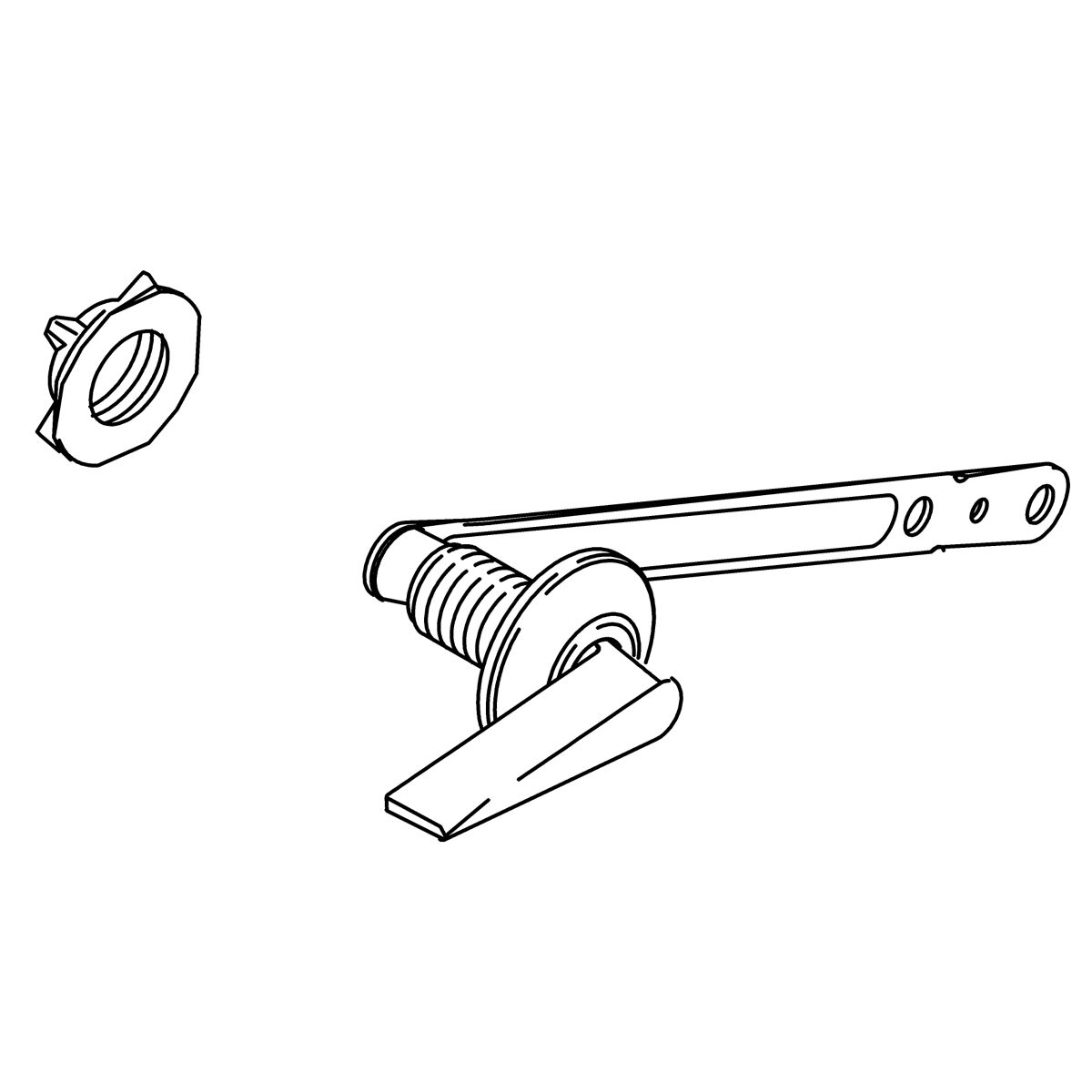 Kohler Genuine Parts TRIP Lever Service KIT - Polished Chrome