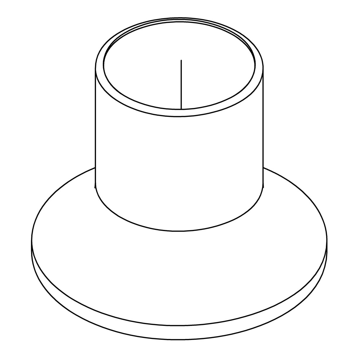 Kohler Genuine Parts Escutcheon - Polished Chrome
