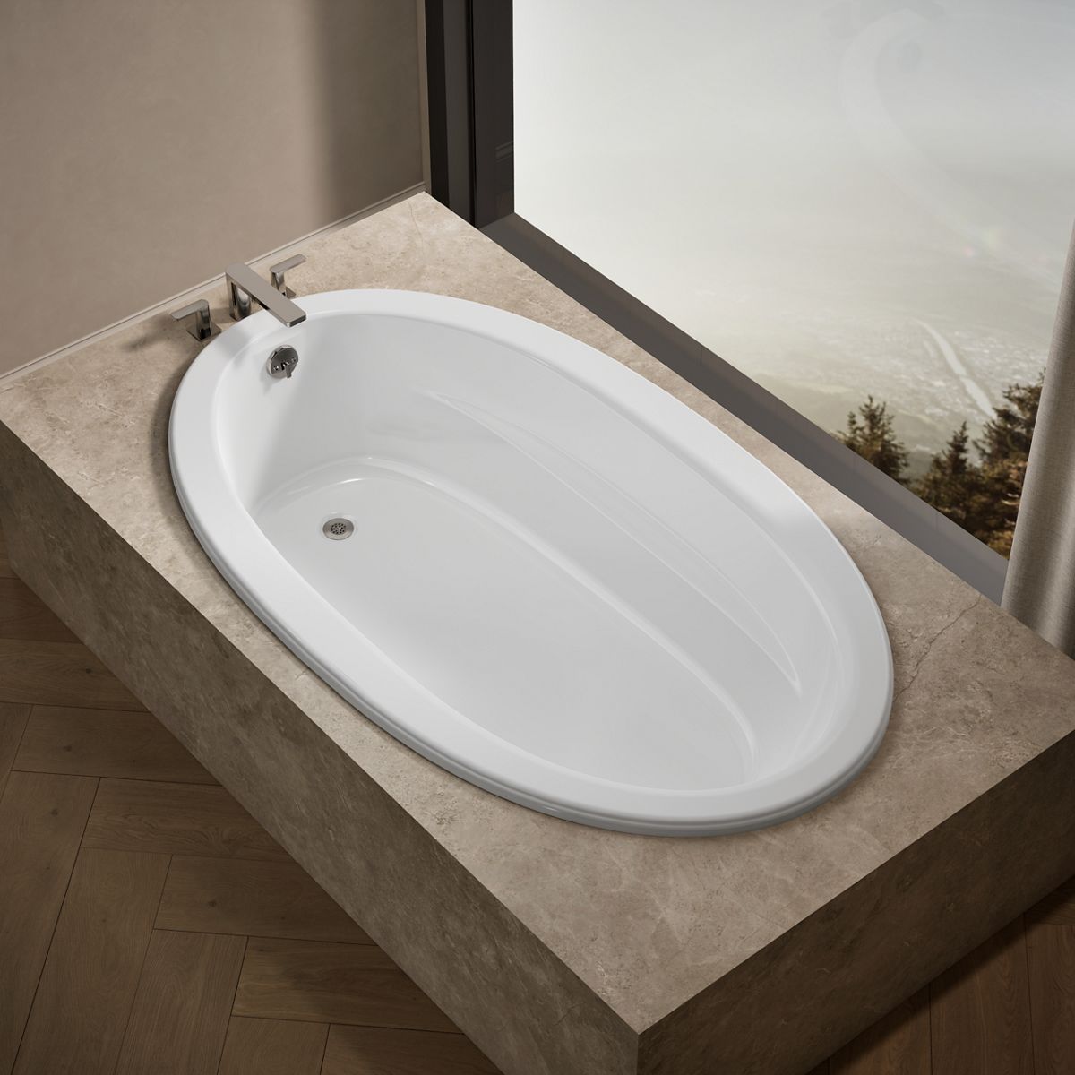 Products in use in close room view
