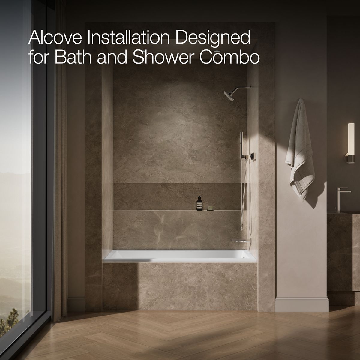 image focused on single product story, angled front view, not straight-on, 1-point perspective