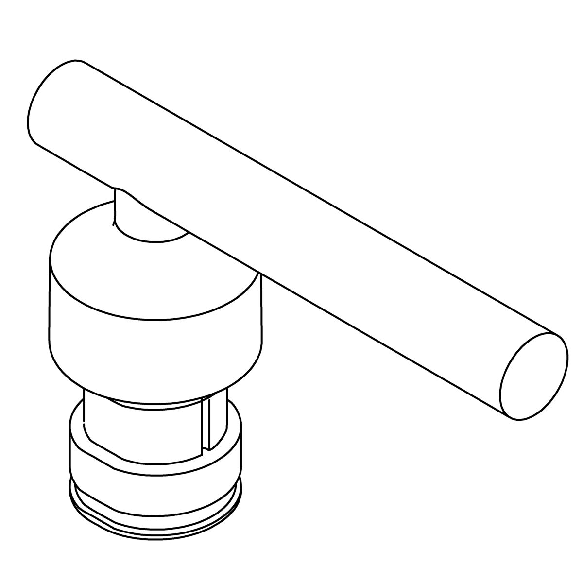 Kohler Genuine Parts Handle KIT - Vibrant Brushed Moderne Brass