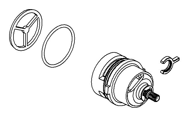 Kohler Genuine Parts Assy, Diverter Cartridge