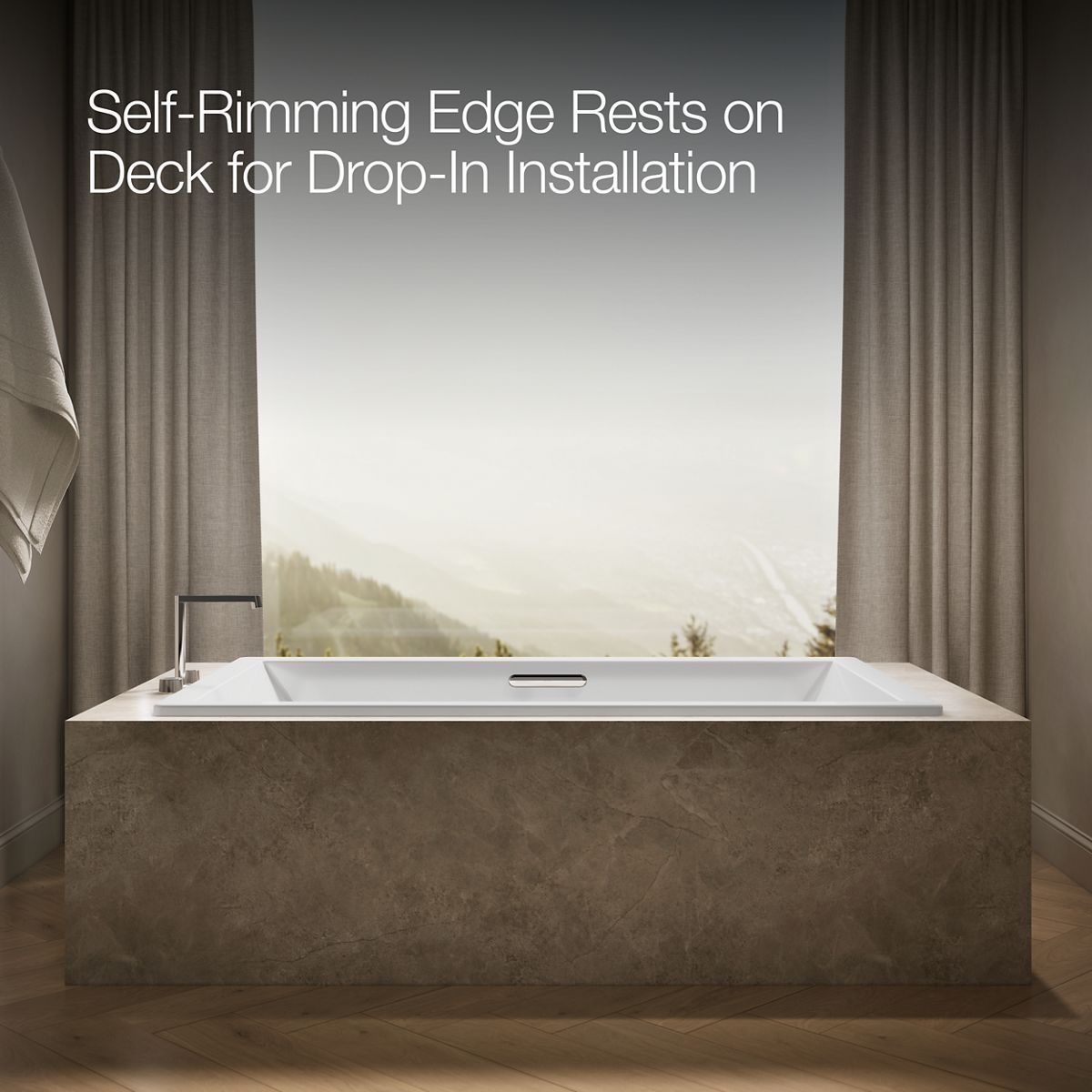 image focused on single product story, angled front view, not straight-on, 1-point perspective