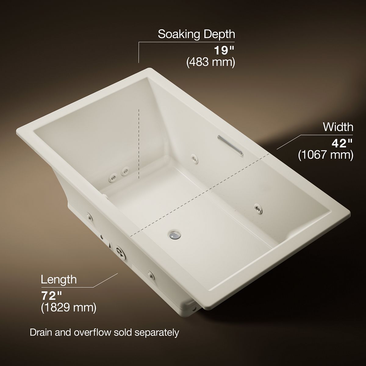 KOHLER | K-1174-XHGH | Underscore 72
