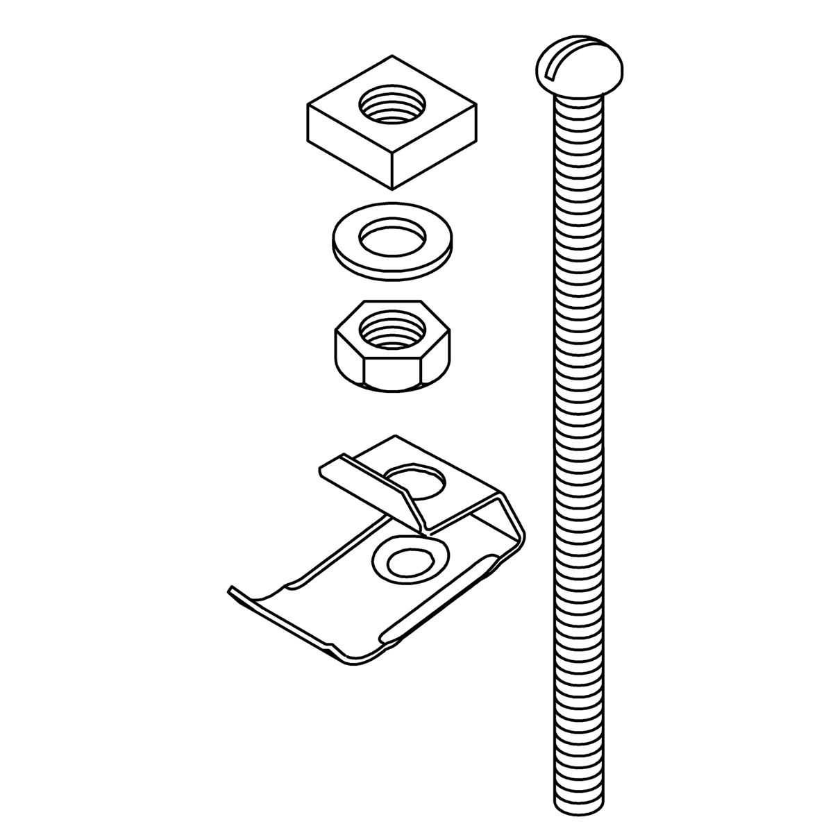 Kohler Genuine Parts Installation CLIP KIT