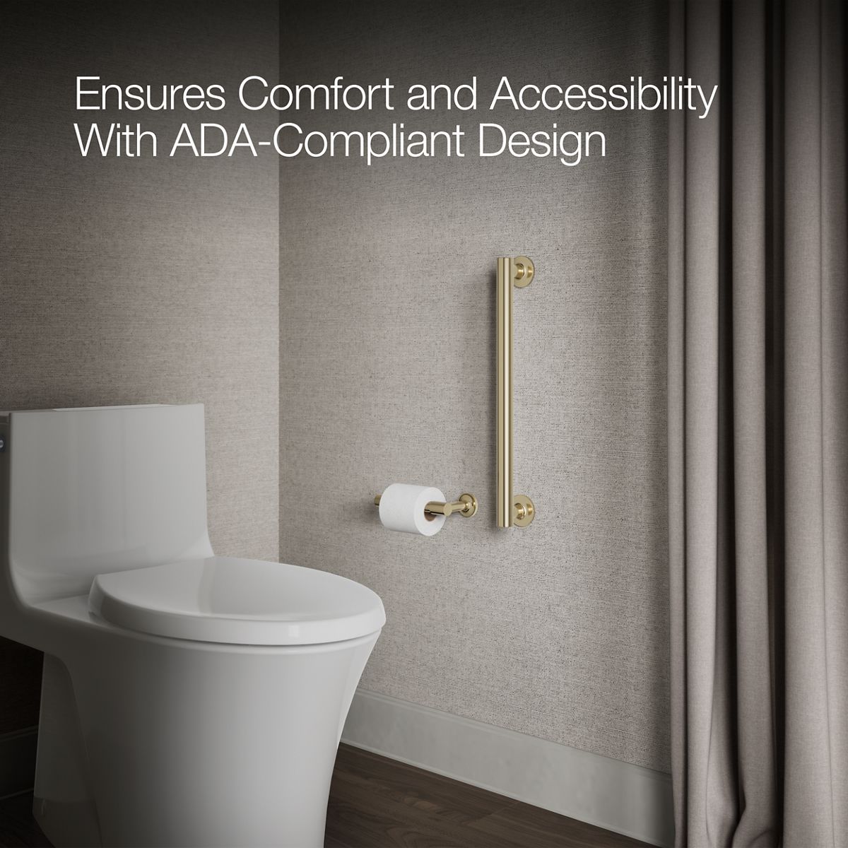 KOHLER | K-11892 | Purist 18-Inch Grab Bar
