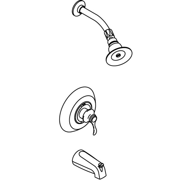 3/4 view of product