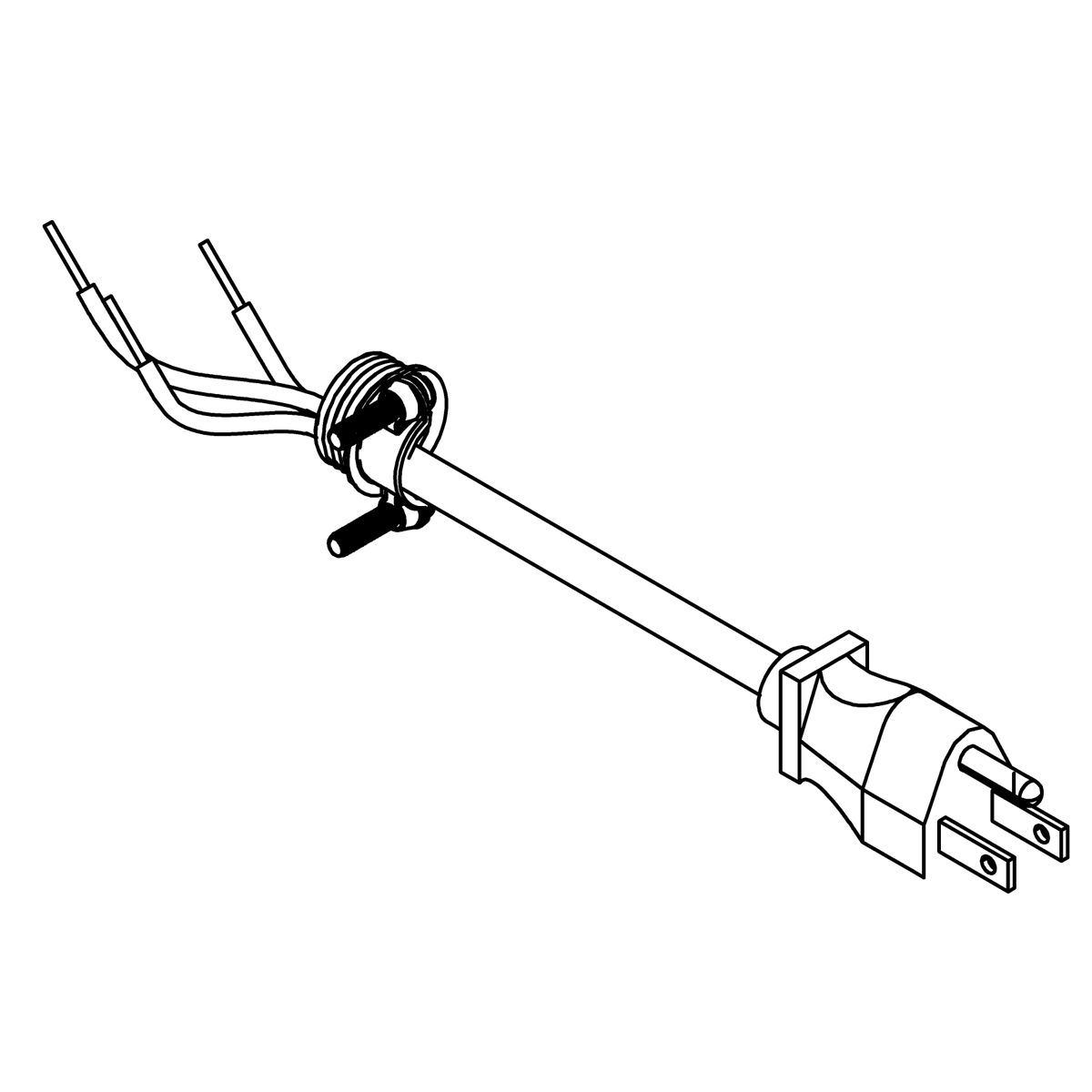 Kohler Genuine Parts Cable, Power, Nema, 5-15P