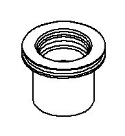 Kohler Genuine Parts Collar Assembly - Rough Plate